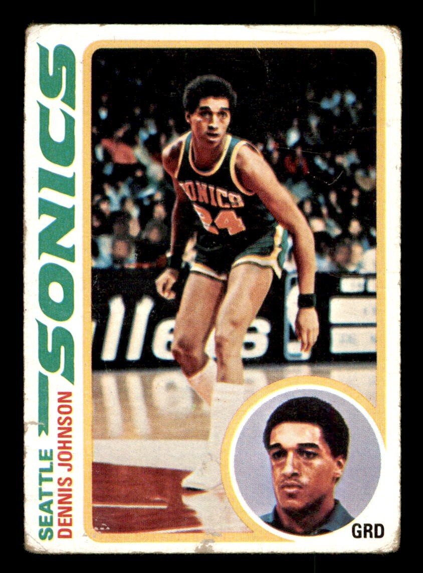 1978 Topps Basketball #78 Dennis Johnson PR