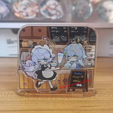Anime Honkai: Star Rail Robin Shopkeeper Acrylic Desktop Stand Figure Collection