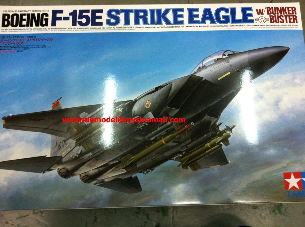 ★新品★タミヤ ボーイング F-15E ストライクイーグル 1/32 60312 Tamiya 60312 1/32 Boeing F-15E Strike Eagle TMW