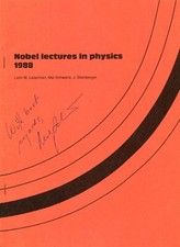 Melvin Schwartz Autograph