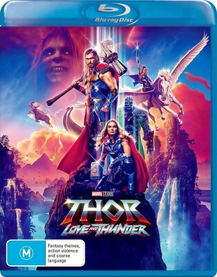 Thor Love and Thunder 2022 Blu-ray Movie Quick Free Shipping