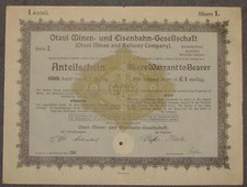 Otavi Towarzystwo Kopalni i Kolejowe 1921 S 1