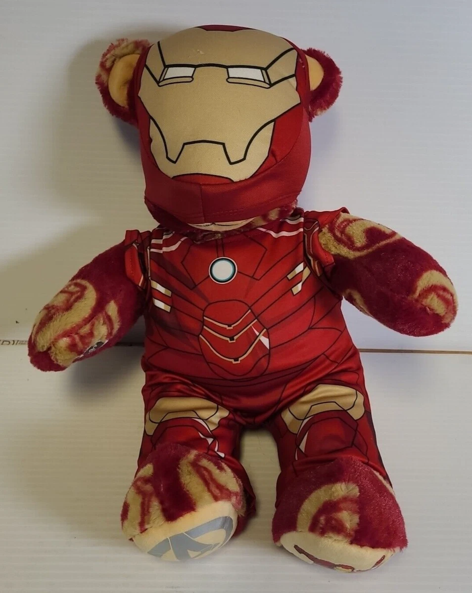 Build A Bear Workshop Marvel Avengers Iron Man Teddy bear plush