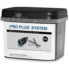 Pro Plug PVC Plugging System for AZEK Traditional Trim - Epoxy Steel - 375 pcs