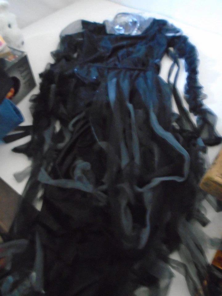 California Costumes Dark Princess Black Child Girls 8/10 Halloween Costume 00585 Foto 2 de 4