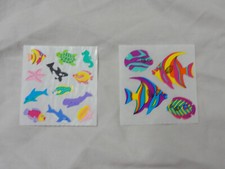 Sandylion Stickers Fish / Sea Life Two Collectible Squares