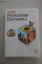 Adobe Photoshop Elements 6 w/ Serial  - CD for Mac  Photoshop Elements 2