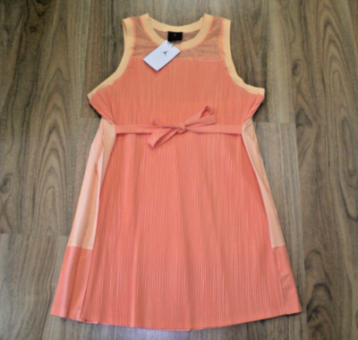 orange nike air dress