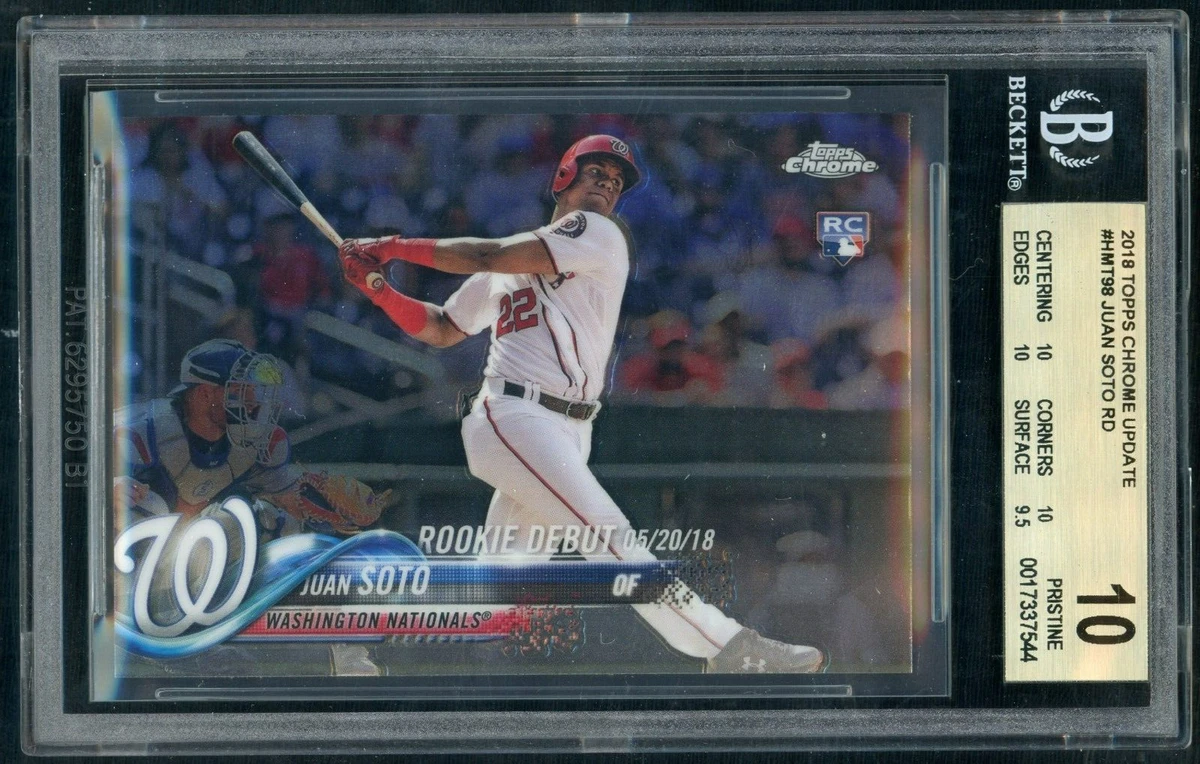 Topps Juan Soto Baseball 2018 Season Sports Trading Cards