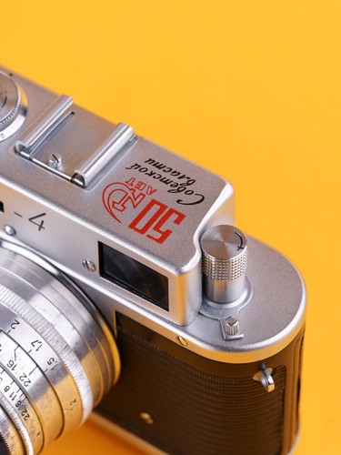 ZORKI 4 Anniversary + Jupiter 8 50/2 lens in nice condition. - Picture 3 of 24