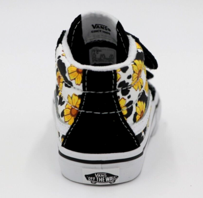 その他 MOLLY VANS &  White & Childishness Vans Sk8-Mid Reissue V Cow Floral Multi/True White Toddler