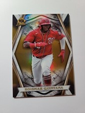 2022 Bowman Chrome Bowman Invicta Gold Refractor 17/50 Roismar Quintana #BI-19