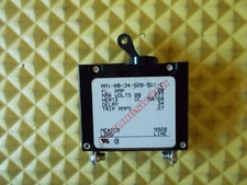 Carling 20 Amp Single Pole Black Toggle Breaker AA1-B0-34-620-5D1-C Marine (NEW)