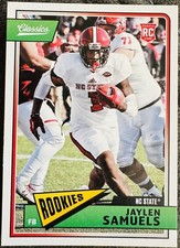 Jaylen Samuels 2018 Panini Classics Rookie Card RC #272 Steelers