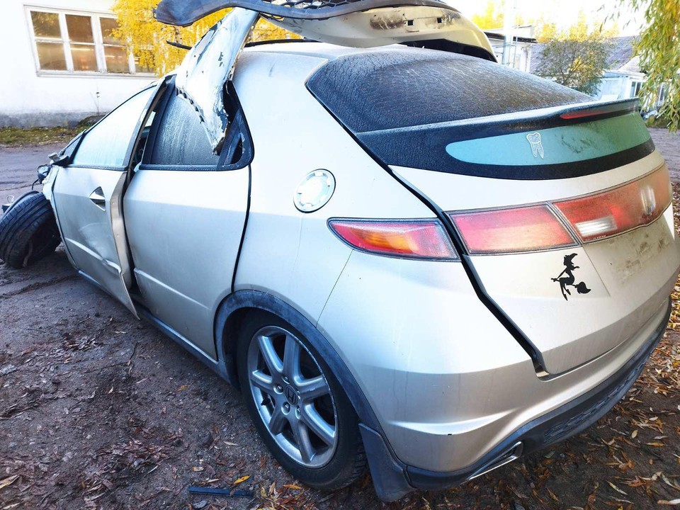 Honda Civic 2007 bearing holder rear left used, Genuine 156201240 eBay