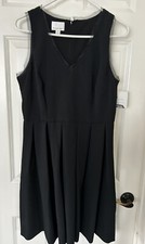 DONNA MORGAN WOMEN’S SIZE 10 SLEEVELESS EMPIRE WAIST LITTLE BLACK DRESS NWT