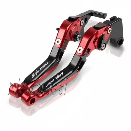 For Kawasaki Ninja650 Ninja650R Adjustable Folding Extendable Brake Clutch Lever - Picture 16 of 25
