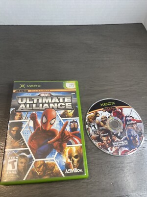 Custodia Originale Marvel Ultimate Alliance 2 Per Microsoft Xbox 360 (Solo Custodia, No Gioco)