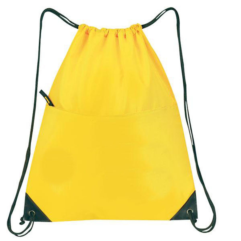 【*p(R)ojectR®】Drawstring 2way bag Drawstring Backpack Tote Pack Nylon Bag Dual Drawstrings Men