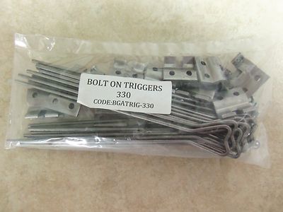 1 Dozen  280-330  Bolt On Triggers Body Grip Trapping Duke Victor