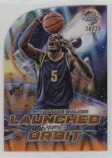 2023-24 Topps Cosmic Chrome Orange Galactic Refractor 18/25 Jarace Walker 1co7