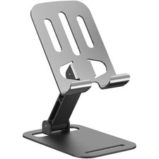 Adjustable 360  Rotating Metal Phone Stand Holder Compatible with All