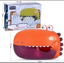 Musical Bath Bubble Blowers Dino Bubble blows bubbles and play music FREE SHIPPI