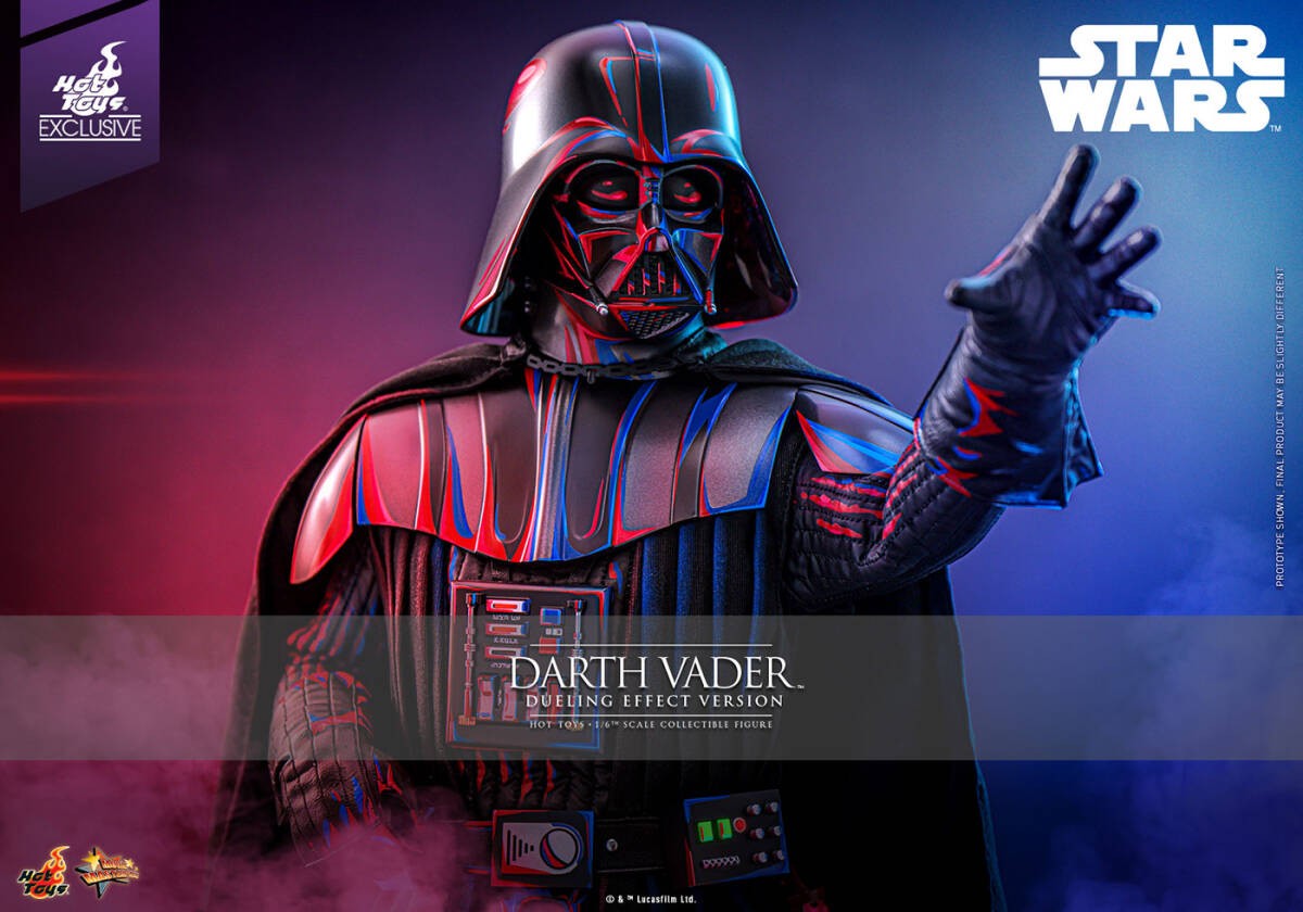 Hot Toys 1/6 Star Wars Darth Vader Action Figure Dueling