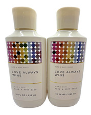 Bath Body Works Love Always Wins 3-in-1 Hair, Face Body Wash 10 Oz x2