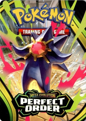 ポケモンカードゲーム PERFECT ORDER Mega Starmie Perfect Order Trainer Tip Art Card Pokémon | eBay