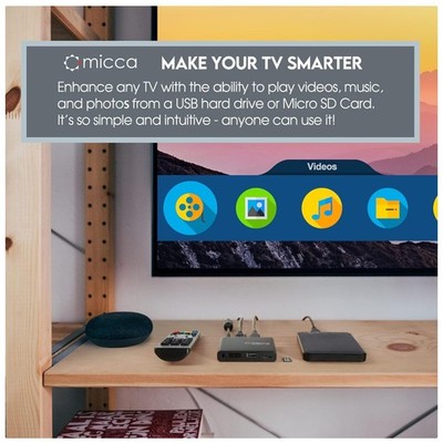 4K Ultra-HD Media Player USB MicroSD HDMI