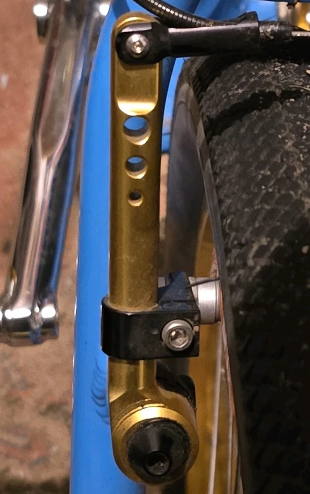 SE Racing Big Ripper BMX Cruiser Bicicleta 29" Azul/Cromo MUITAS Peças Legais - Imagem 3 de 4