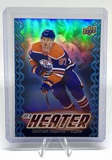 2024-25 Upper Deck Series 2 On A Heater Connor McDavid #OH-12