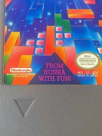 Nintendo NES EE. UU. Tetris 1985- El implacable bloque de construcci&oacute;n video juego