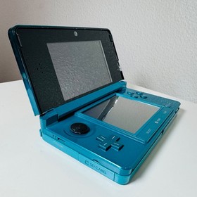 Nintendo 3DS Console Aqua Blue w/ Accessories - USA Seller