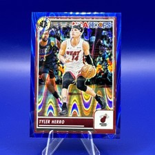 TYLER HERRO 2023-24 Panini Premium Stock BLUE SEISMIC SP /99 Miami Heat