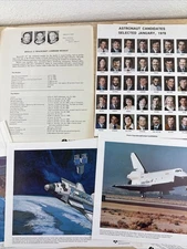 NASA Space Shuttle Apollo 11, Columbia, Enterprise, STS Mission Press Pictures