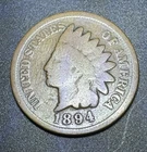 1894 Indian Head Cent Good Condition Penny 1c Cent Better Date