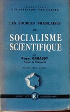 Les Sources Françaises du Socialisme Scientifique. Nouvelle édition remaniée. Ga