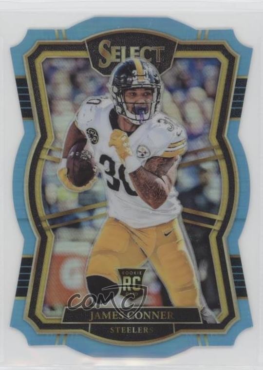 2017 Panini Select Light Blue Prizm 11/99 James Conner #196 Rookie RC 1t5