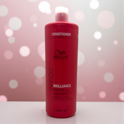 Wella INVIGO Brilliance Conditioner 33.8 oz   Color Treated Fine/Normal Hair