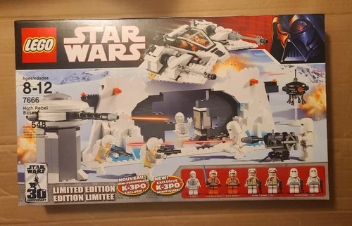 Star Wars LEGO 7666, Hoth Rebel Base Limited Edition; New, Sealed