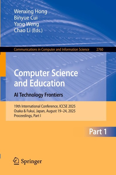 Wenxing Hong (U. A.) | Computer Science And Education. AI Technology Frontiers-image