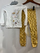 New Carter's Girls Bunny Dog Pajama 2pc Set Snug fit Long Sleeve Pants Toddler