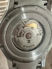 Edox Chronorally 1 Mens White Carbon Fiber/St...