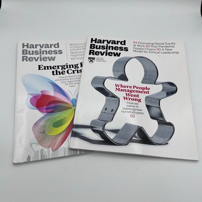 Harvard Business Review Magazines July/August, September/October 2020