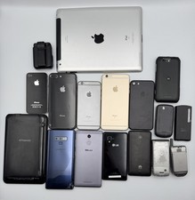 Lot of mixed electronics, Old Cellphones Untested for Parts or Repair As Is