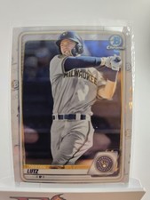 2020 Bowman - Chrome Prospects Tristen Lutz #BCP-81 (RC) Milwaukee Brewers 