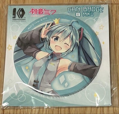 Hatsune Miku 10th Anniversary Can Badge Natsume Eri ver.