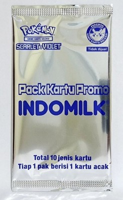 2023 SV INDOMILK Campaign Card Promo Pack Pokemon Indonesia